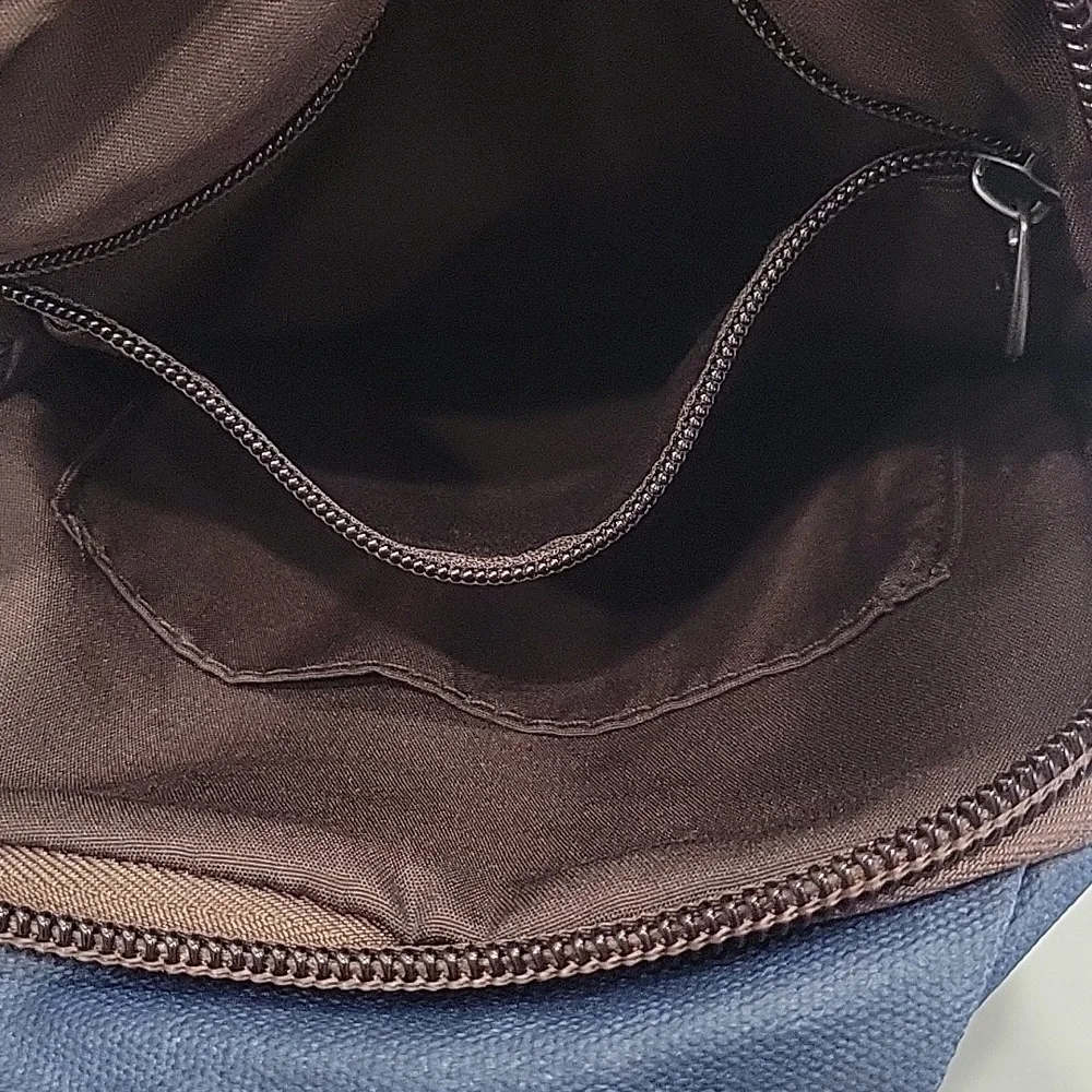 Blue Men's Sling Bag Crossbody Bag Traveler Bag